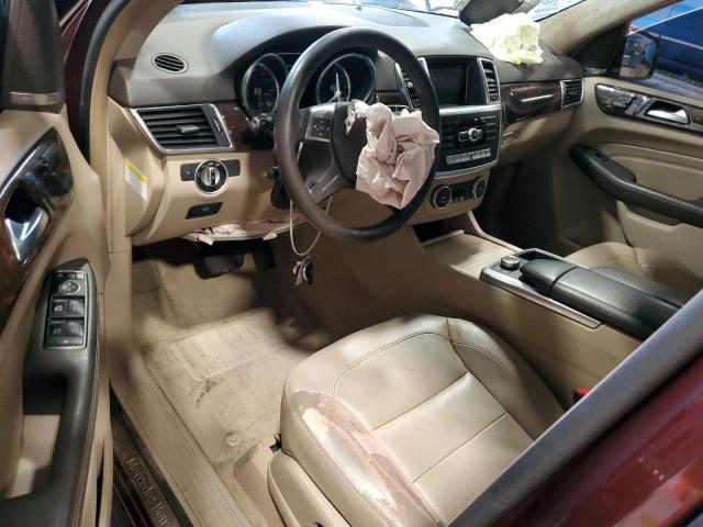 4JGDA5HB2DA116698 - 2013 MERCEDES-BENZ ML 350 4MATIC BURGUNDY photo 8
