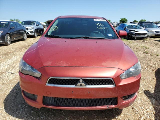 JA32U2FU8CU008149 - 2012 MITSUBISHI LANCER ES/ES SPORT RED photo 5