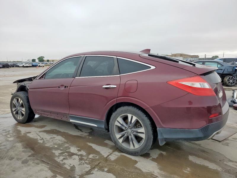 5J6TF1H51DL001836 - 2013 HONDA CROSSTOUR EXL ბურგუნდია ფოტო 2