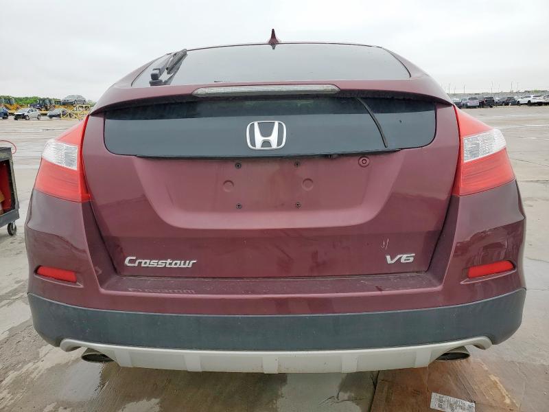 5J6TF1H51DL001836 - 2013 HONDA CROSSTOUR EXL ბურგუნდია ფოტო 6