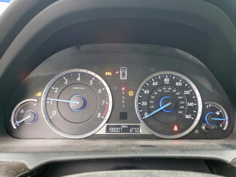 5J6TF1H51DL001836 - 2013 HONDA CROSSTOUR EXL ბურგუნდია ფოტო 9