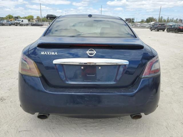 1N4AA5AP7EC470662 - 2014 NISSAN MAXIMA S BLUE photo 6