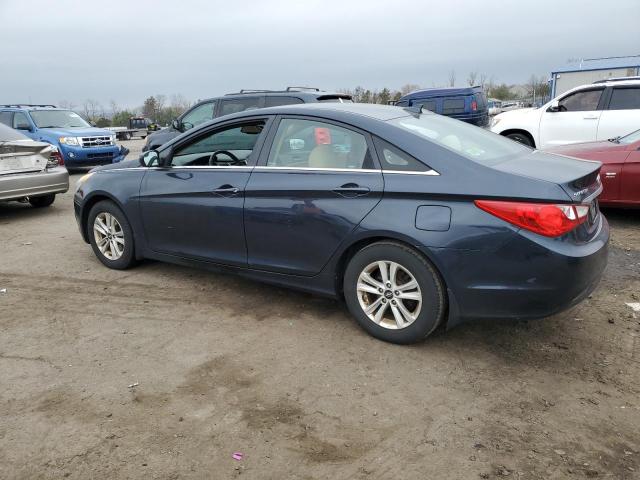 5NPEB4AC9DH754474 - 2013 HYUNDAI SONATA GLS BLUE photo 2