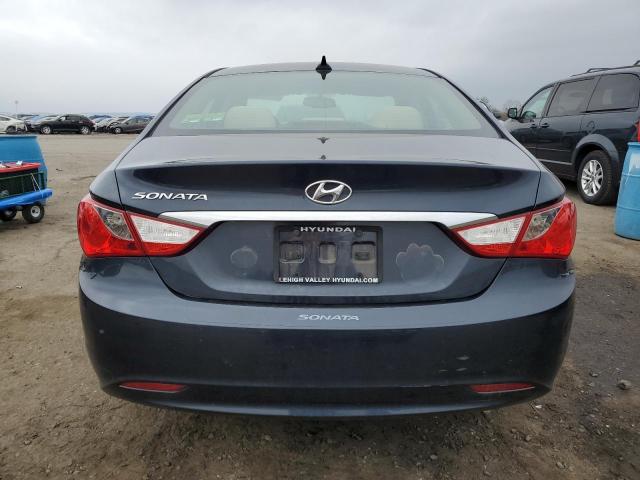 5NPEB4AC9DH754474 - 2013 HYUNDAI SONATA GLS BLUE photo 6