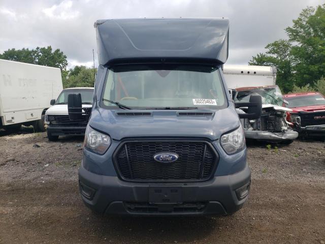 1FDDF6P85MKA55497 - 2021 FORD TRANSIT T-350 HD BLUE photo 5