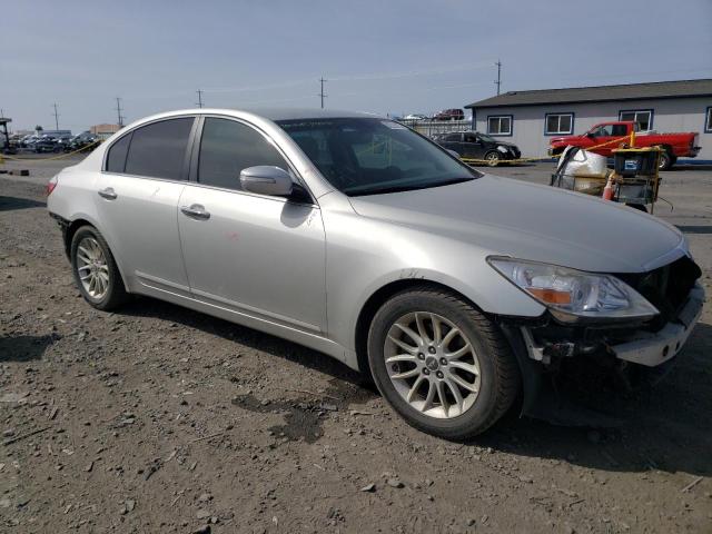 KMHGC4DE3BU135998 - 2011 HYUNDAI GENESIS 3.8L SILVER photo 4