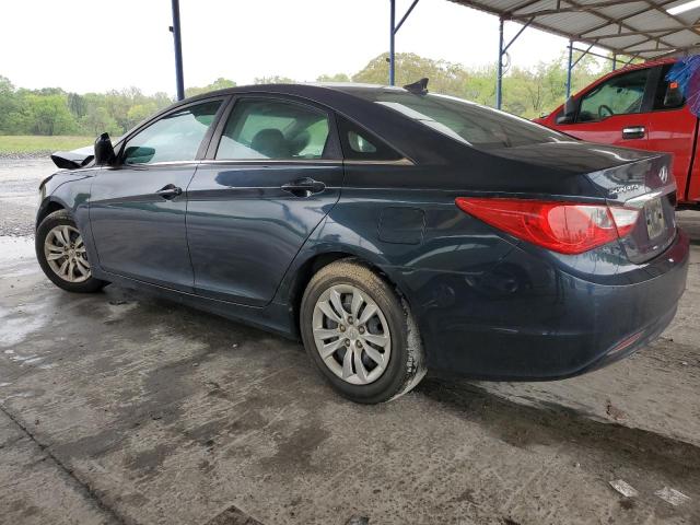 5NPEB4AC1BH217434 - 2011 HYUNDAI SONATA GLS BLUE photo 2