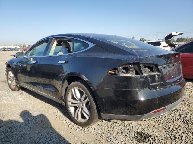 5YJSA1E11FF113463 - 2015 TESLA MODEL S შავი ფოტო 2