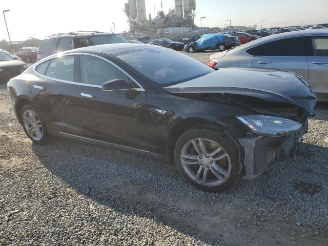 5YJSA1E11FF113463 - 2015 TESLA MODEL S შავი ფოტო 4