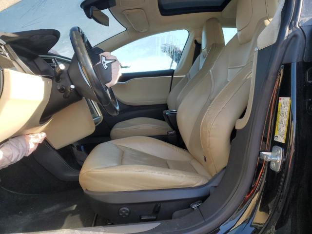 5YJSA1E11FF113463 - 2015 TESLA MODEL S შავი ფოტო 7