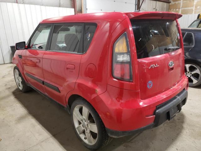 KNDJT2A29A7177615 - 2010 KIA SOUL + RED photo 2