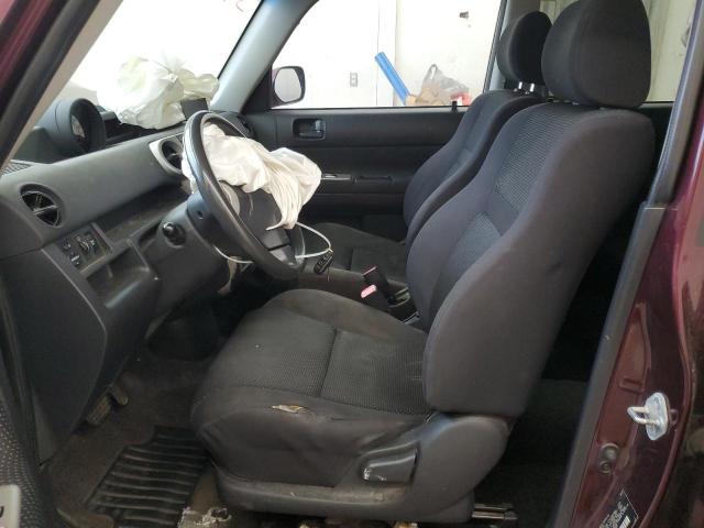 JTLKT324650197771 - 2005 TOYOTA SCION XB BURGUNDY photo 7