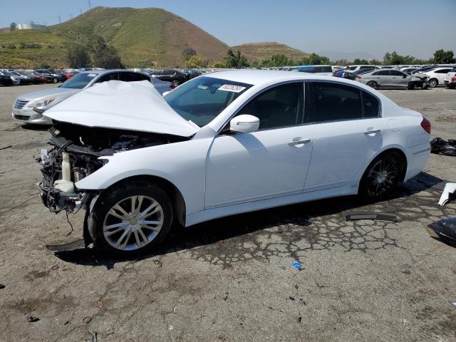 KMHGC4DD6EU263194 - 2014 HYUNDAI GENESIS 3.8L WHITE photo 1