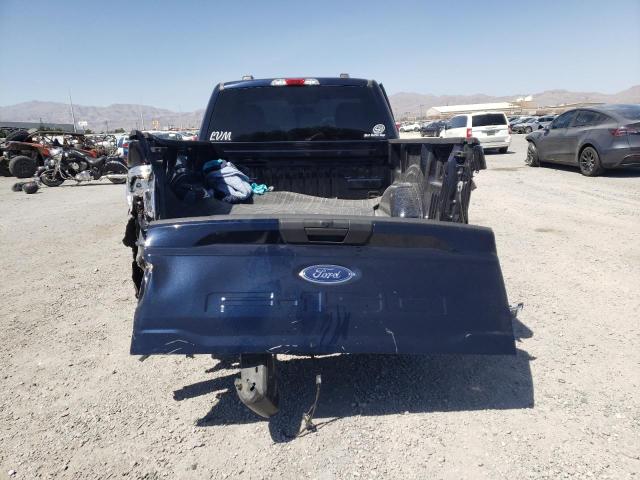 1FTMF1C52MKE17952 - 2021 FORD F150 BLUE photo 6