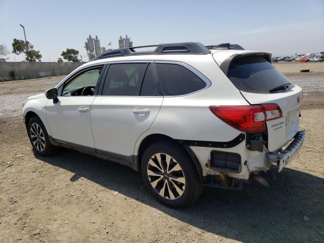 4S4BSENCXG3294966 - 2016 SUBARU OUTBACK 3.6R LIMITED WHITE photo 2