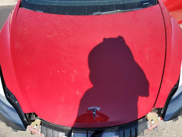 5YJ3E1EB3NF178332 - 2022 TESLA MODEL 3 RED photo 11