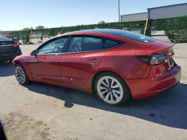 5YJ3E1EB3NF178332 - 2022 TESLA MODEL 3 RED photo 2