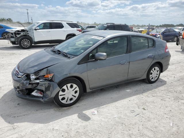 JHMZE2H33ES001592 - 2014 HONDA INSIGHT SILVER photo 1