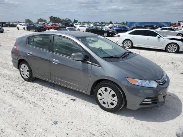 JHMZE2H33ES001592 - 2014 HONDA INSIGHT SILVER photo 4