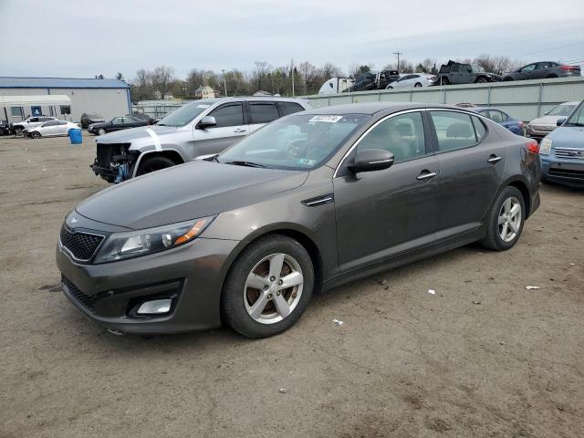 5XXGM4A75EG317543 - 2014 KIA OPTIMA LX GRAY photo 1