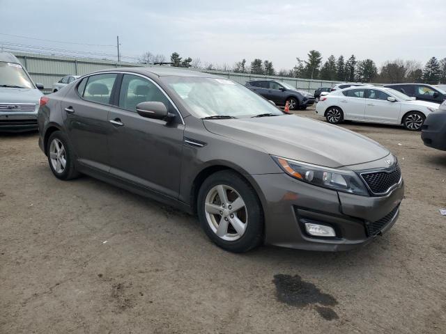 5XXGM4A75EG317543 - 2014 KIA OPTIMA LX GRAY photo 4