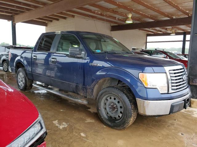1FTEW1C8XAFC07179 - 2010 FORD F150 SUPERCREW BLUE photo 4