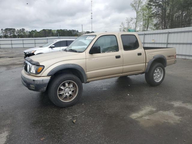 5TEGN92NX2Z085915 - 2002 TOYOTA TACOMA DOUBLE CAB PRERUNNER GOLD photo 1