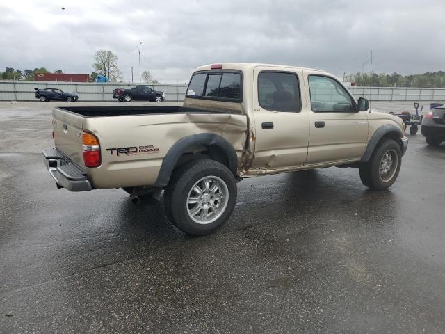 5TEGN92NX2Z085915 - 2002 TOYOTA TACOMA DOUBLE CAB PRERUNNER GOLD photo 3
