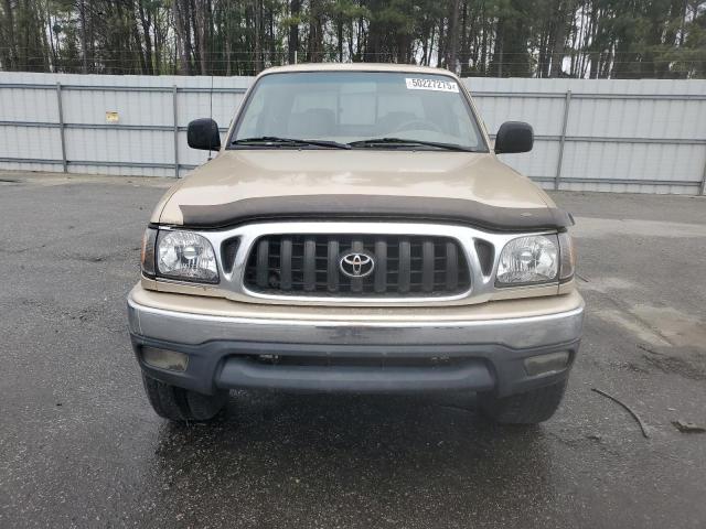 5TEGN92NX2Z085915 - 2002 TOYOTA TACOMA DOUBLE CAB PRERUNNER GOLD photo 5