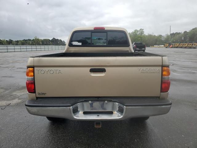 5TEGN92NX2Z085915 - 2002 TOYOTA TACOMA DOUBLE CAB PRERUNNER GOLD photo 6