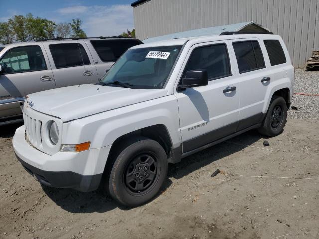 1C4NJPBB0GD642652 - 2016 JEEP PATRIOT SPORT WHITE photo 1