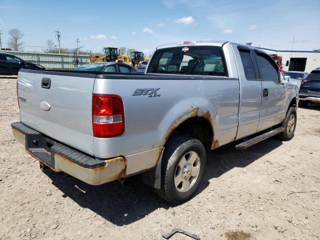 1FTRX14W77FB56258 - 2007 FORD F150 SILVER photo 3