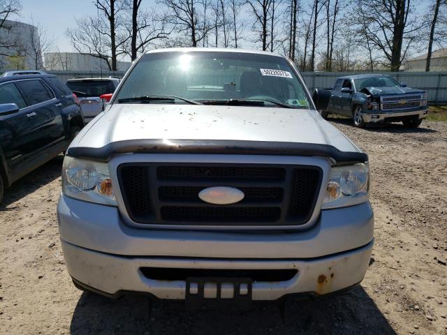 1FTRX14W77FB56258 - 2007 FORD F150 SILVER photo 5