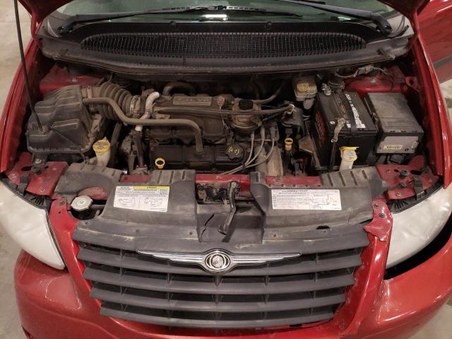 1C4GP45R25B352131 - 2005 CHRYSLER TOWN & COU წითელი ფოტო 12