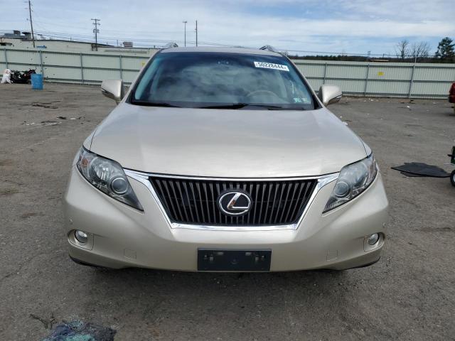 2T2BK1BA2BC109398 - 2011 LEXUS RX 350 BEIGE photo 5