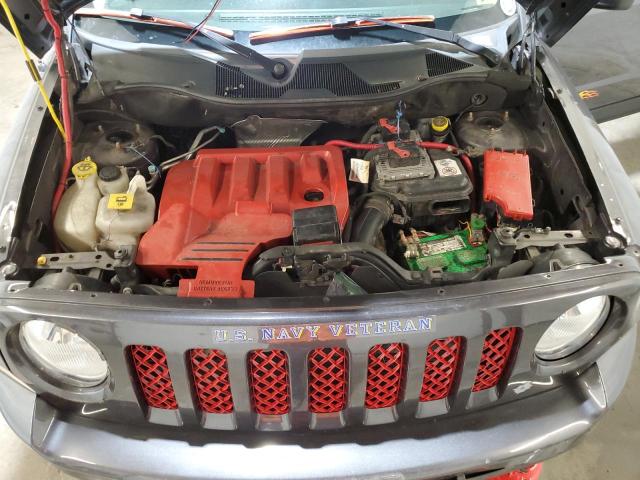 1C4NJRBB4GD714738 - 2016 JEEP PATRIOT SPORT GRAY photo 12