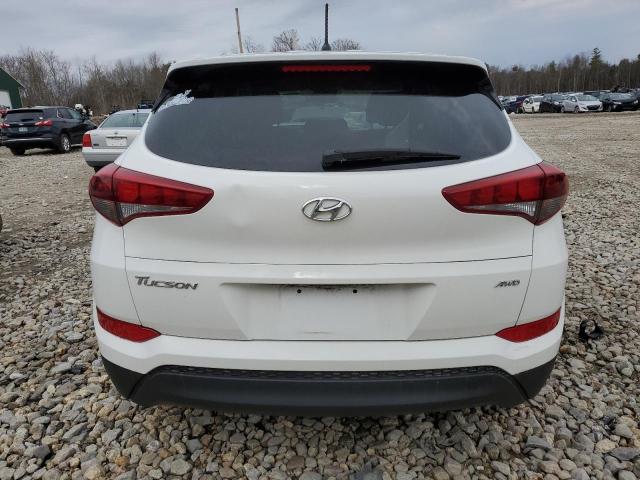 KM8J2CA45JU809338 - 2018 HYUNDAI TUCSON SE WHITE photo 6