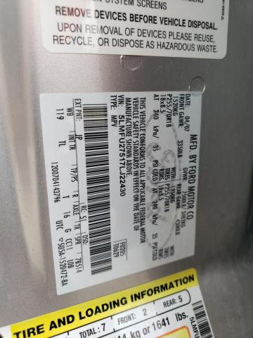 5LMFU27517LJ22430 - 2007 LINCOLN NAVIGATOR თაფლისფერი ფოტო 13