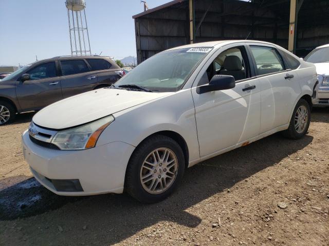 1FAHP35N19W228075 - 2009 FORD FOCUS SE WHITE photo 1