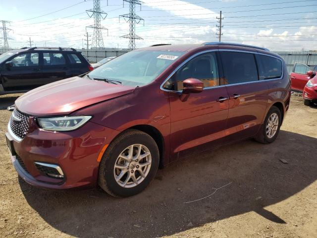 2C4RC1BG3MR528173 - 2021 CHRYSLER PACIFICA TOURING L RED photo 1