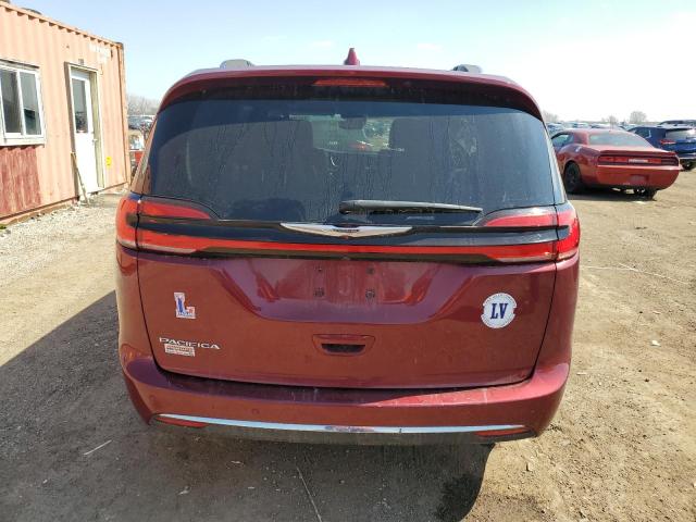 2C4RC1BG3MR528173 - 2021 CHRYSLER PACIFICA TOURING L RED photo 6