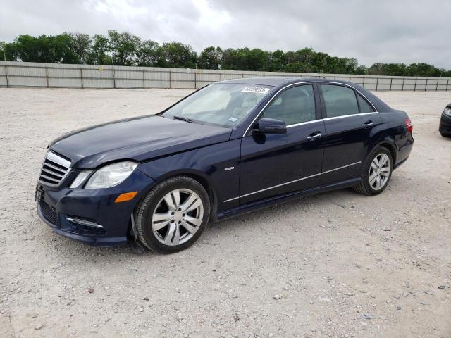 WDDHF2EB6CA563887 - 2012 MERCEDES-BENZ E 350 BLUETEC BLUE photo 1