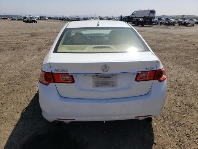 JH4CU2F67CC019719 - 2012 ACURA TSX TECH WHITE photo 6