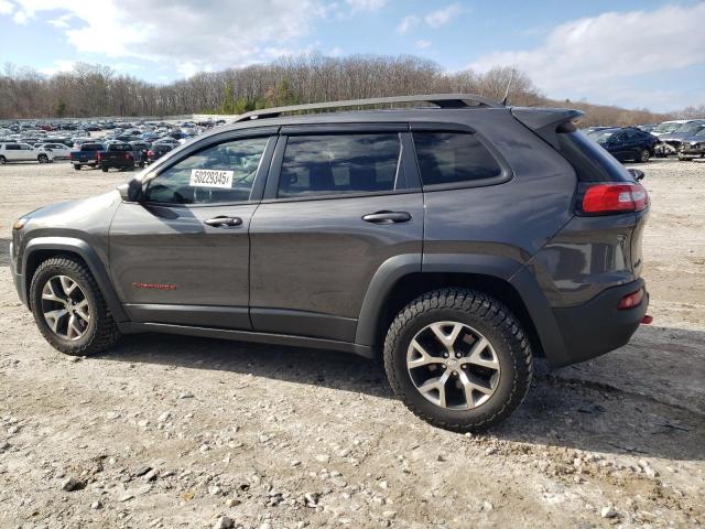 1C4PJMBS3GW183418 - 2016 JEEP CHEROKEE TRAILHAWK GRAY photo 2