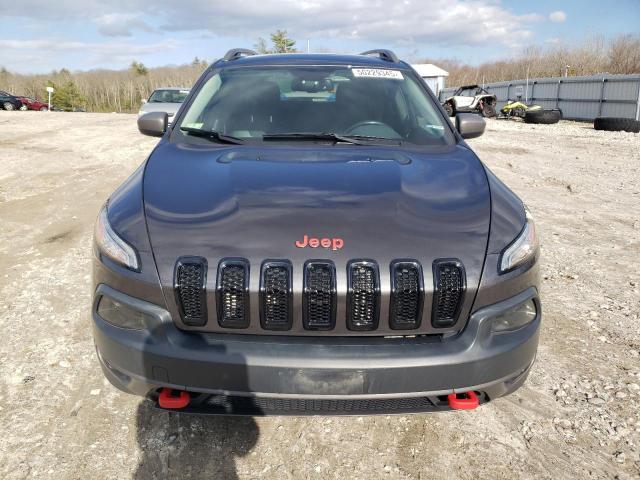 1C4PJMBS3GW183418 - 2016 JEEP CHEROKEE TRAILHAWK GRAY photo 5