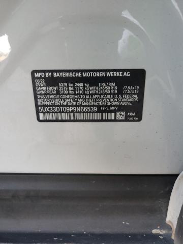 5UX33DT09P9N66539 - 2023 BMW X4 XDRIVE30I WHITE photo 12