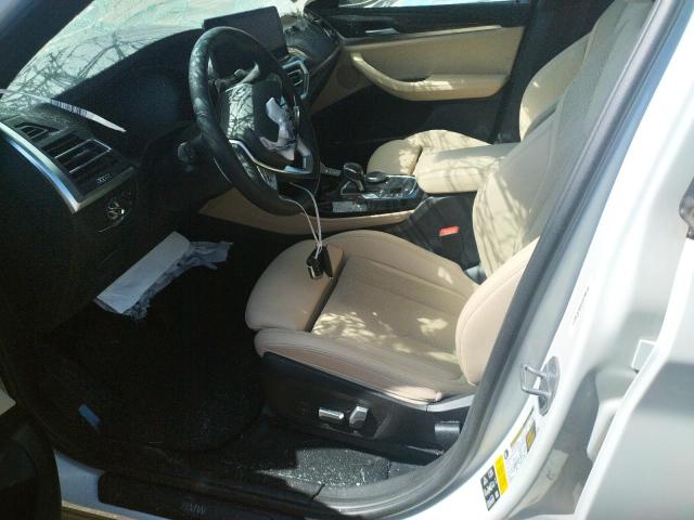 5UX33DT09P9N66539 - 2023 BMW X4 XDRIVE30I WHITE photo 7
