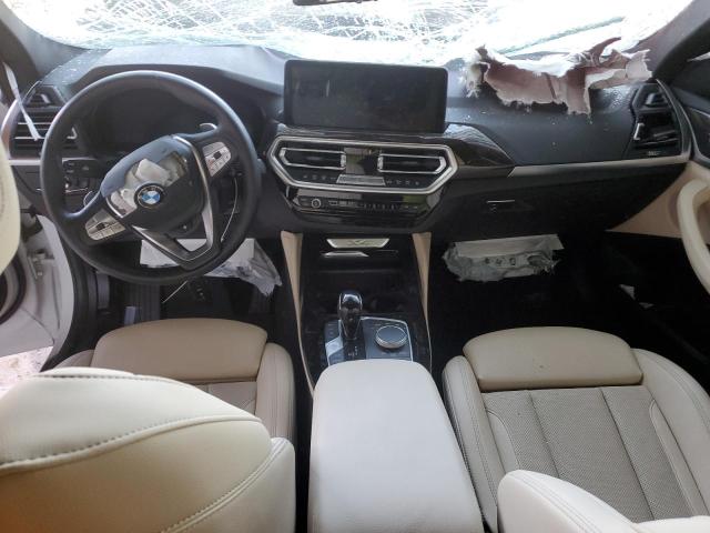 5UX33DT09P9N66539 - 2023 BMW X4 XDRIVE30I WHITE photo 8