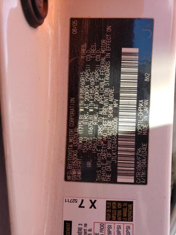 JTLKT324464036006 - 2006 SCION XB XB 白色 照片 13