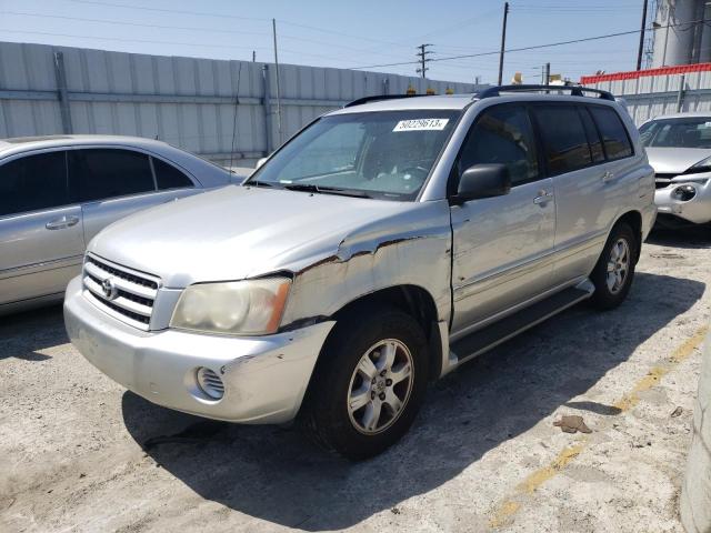 JTEGF21A820066200 - 2002 TOYOTA HIGHLANDER LIMITED SILVER photo 1